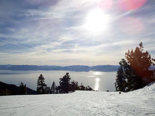 View of Lake Tahoe from Diamond Peak