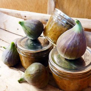 Spiced fig jam with ginger