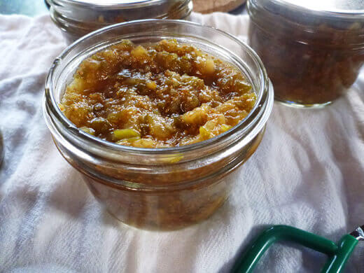 Ladle jam into hot, clean jars