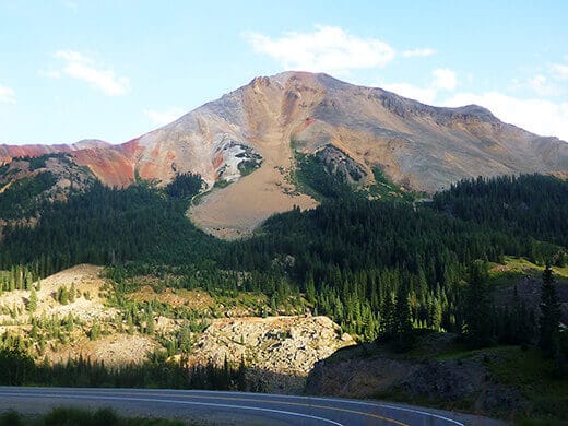 Red Mountain Pass in Colorado