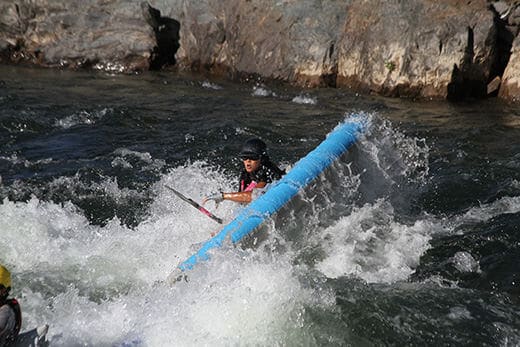 Kayaking on the South Fork American River