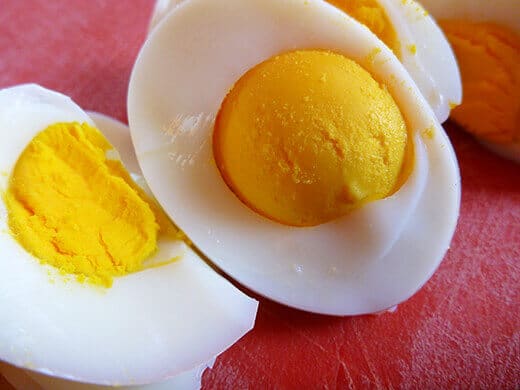 Perfect hard-boiled eggs using farm-fresh eggs