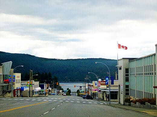 Port Alberni on Vancouver Island