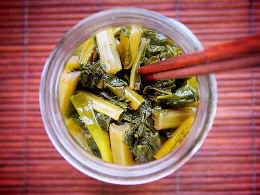 Chinese Pickled Mustard Greens - Went Here 8 This