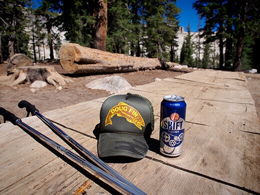 Free beer from the High Sierra Camp