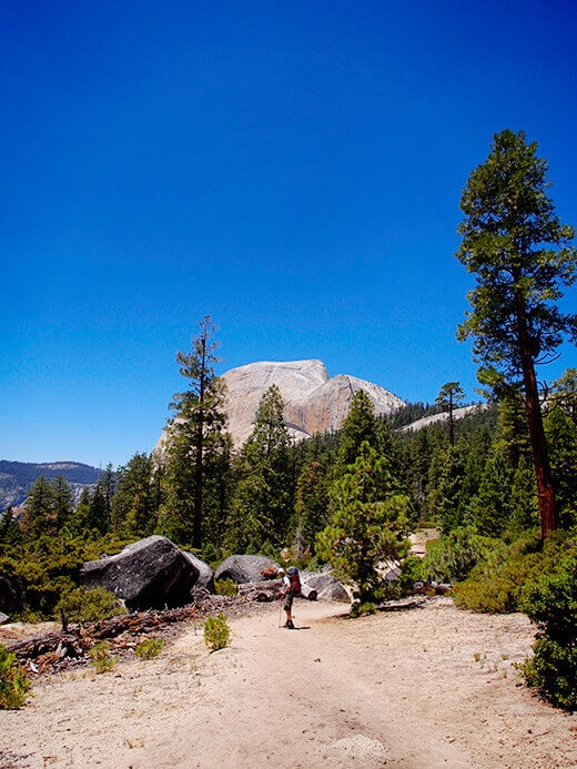 John Muir Trail to Little Yosemite Valley