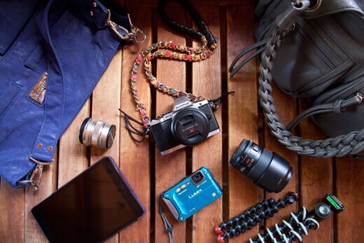 Photography gear for bloggers