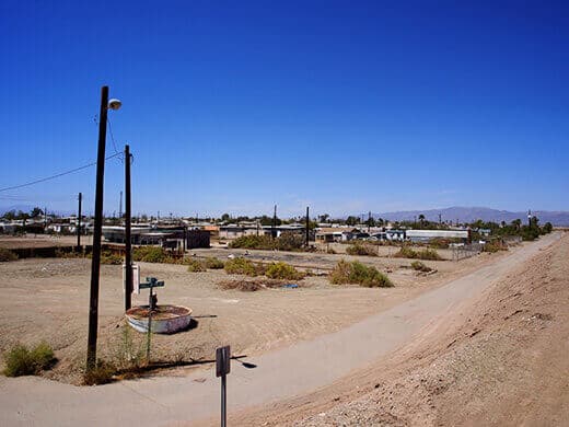 The town of Bombay Beach