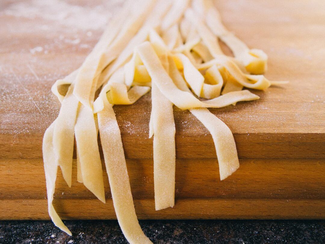 Easy 4Ingredient Colorful Homemade Pasta—No Pasta Maker Needed