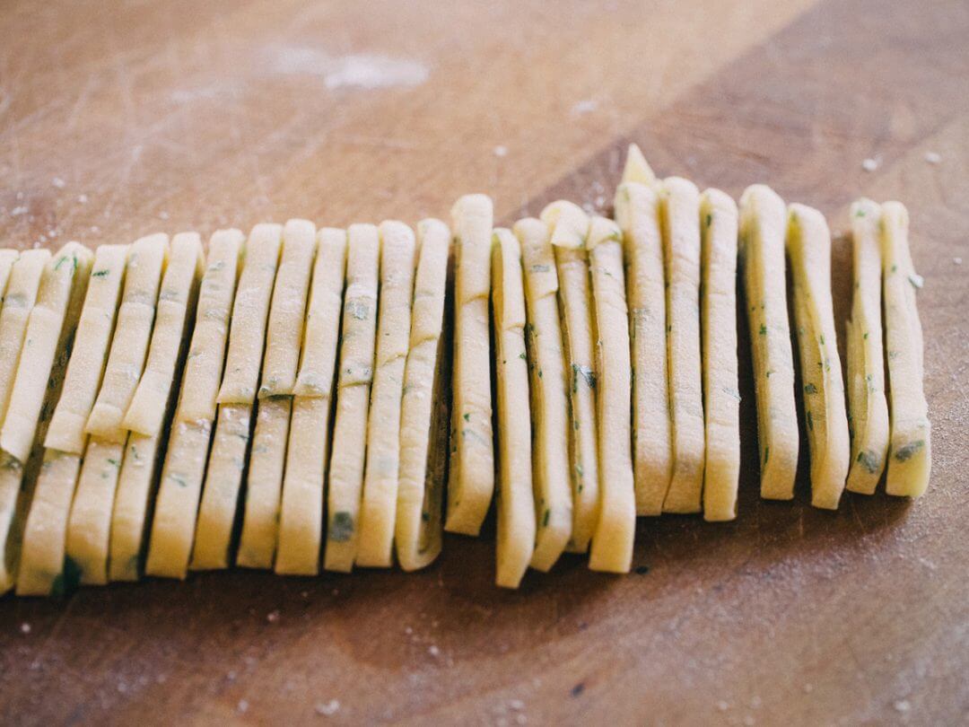 Easy 4Ingredient Colorful Homemade Pasta—No Pasta Maker Needed
