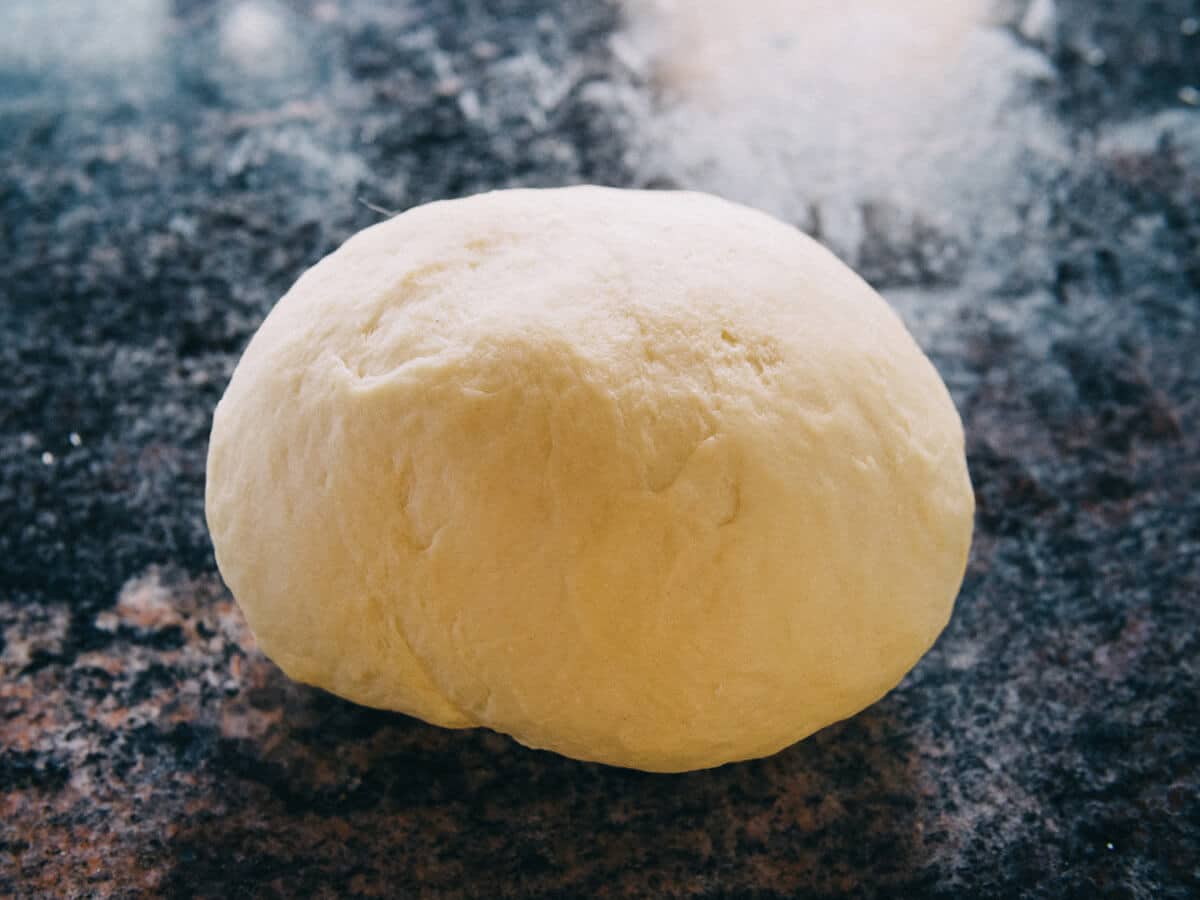 Shape the dough into a ball