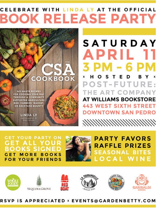 You're invited to The CSA Cookbook release party!