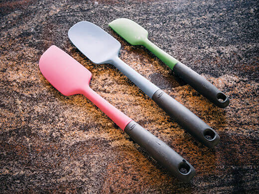 OXO 3-piece silicone spatula set