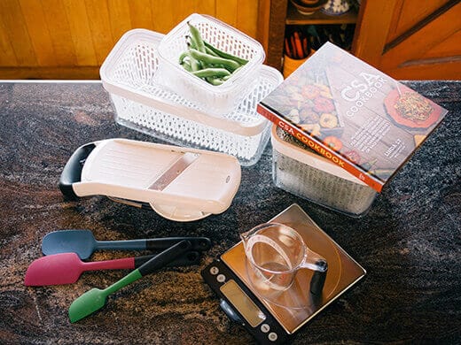 OXO kitchen products and The CSA Cookbook giveaway