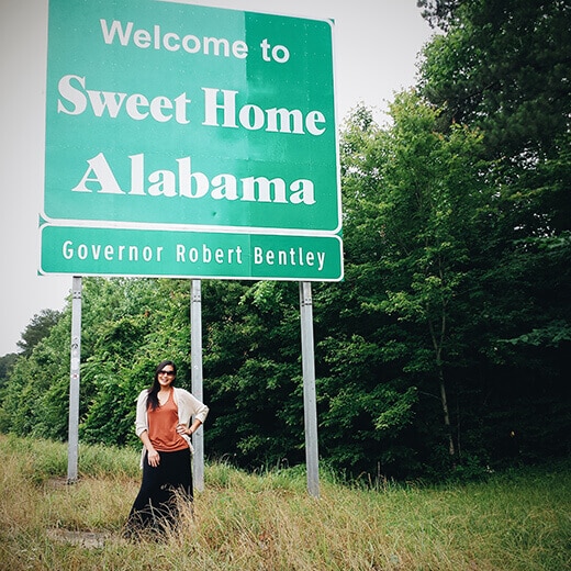 Alabama stateline