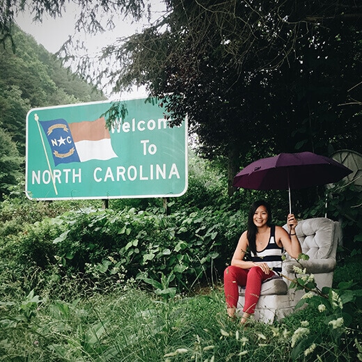 North Carolina stateline