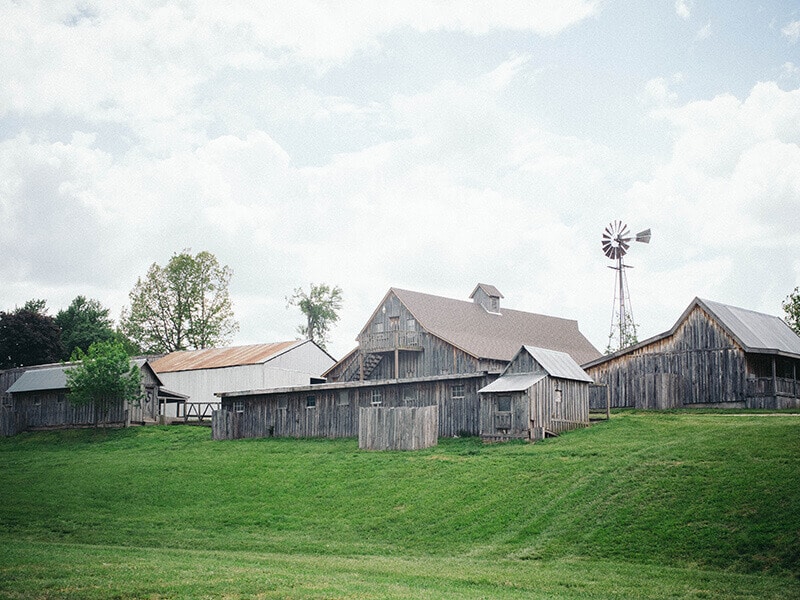 The farm at Baker Creek in Mansfield, Missouri