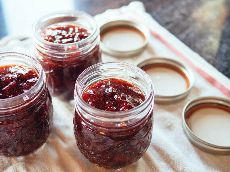 Savory strawberry jam