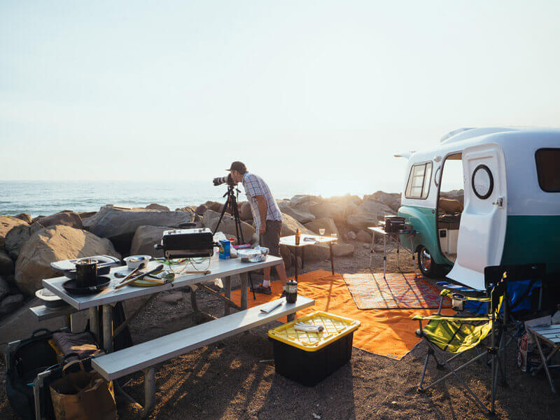 Shooting The New Camp Cookbook on the Ventura coast