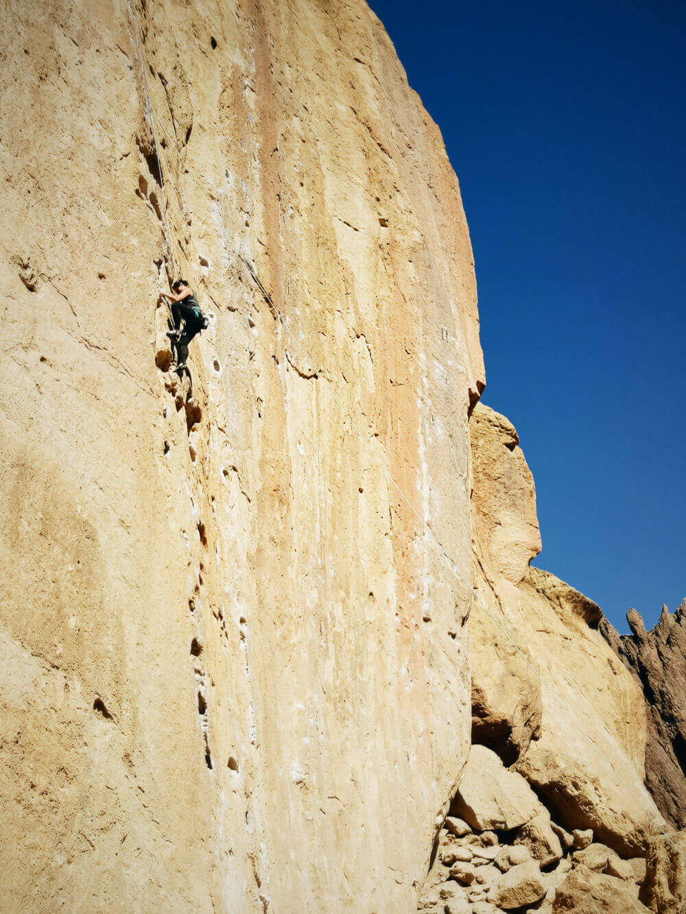 Moving on up... literally! (Climbing in Smith Rock, Oregon)