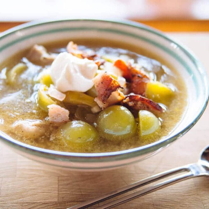 A simple and comforting soup for the cooler days of fall