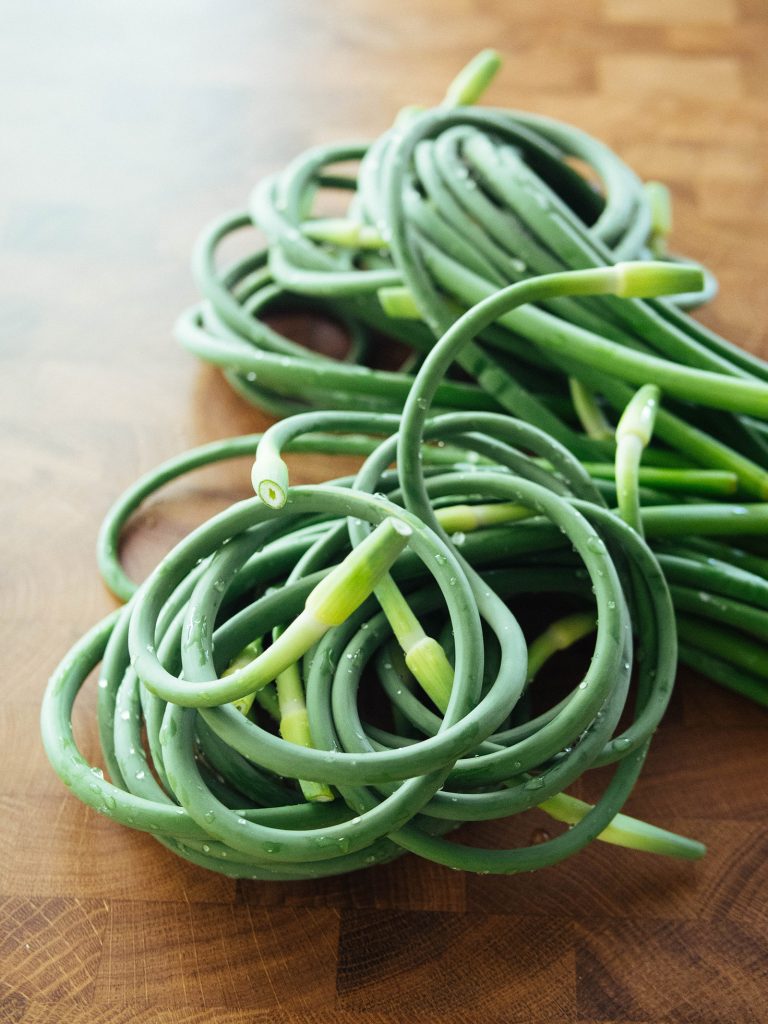 How to Harvest Garlic Scapes (+ 8 Easy Ways to Use Them!)