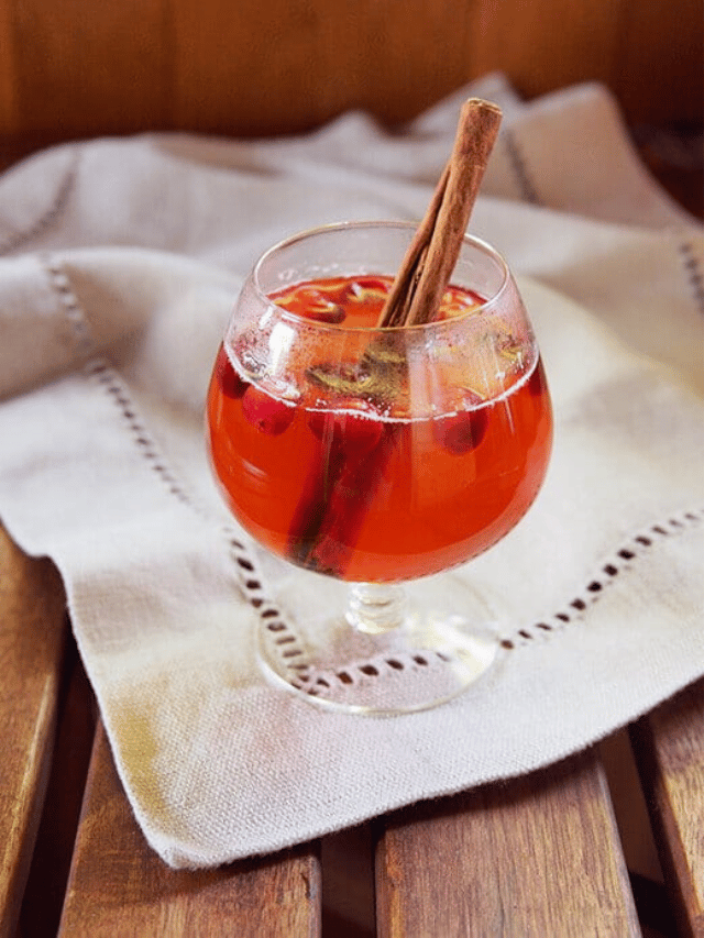 Favorite Fall Drink: Mulled Cranberry Apple Cider