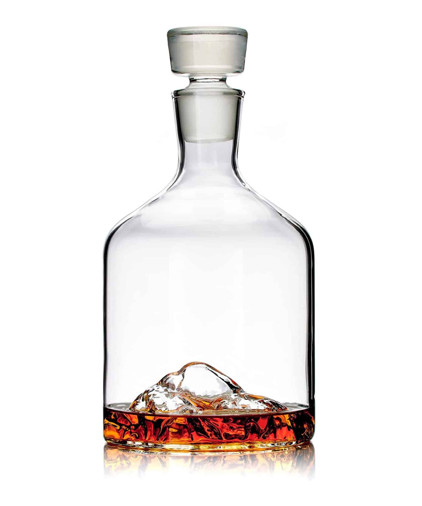 Half Dome decanter for whiskey