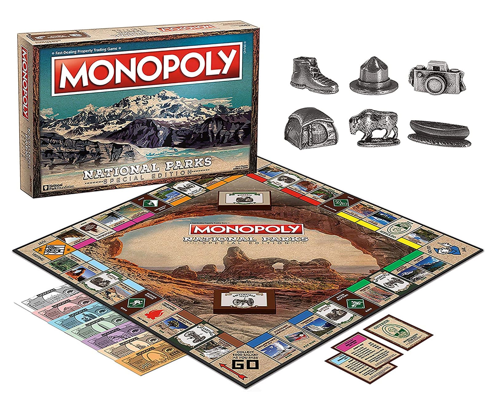 National park special edition of Monopoly