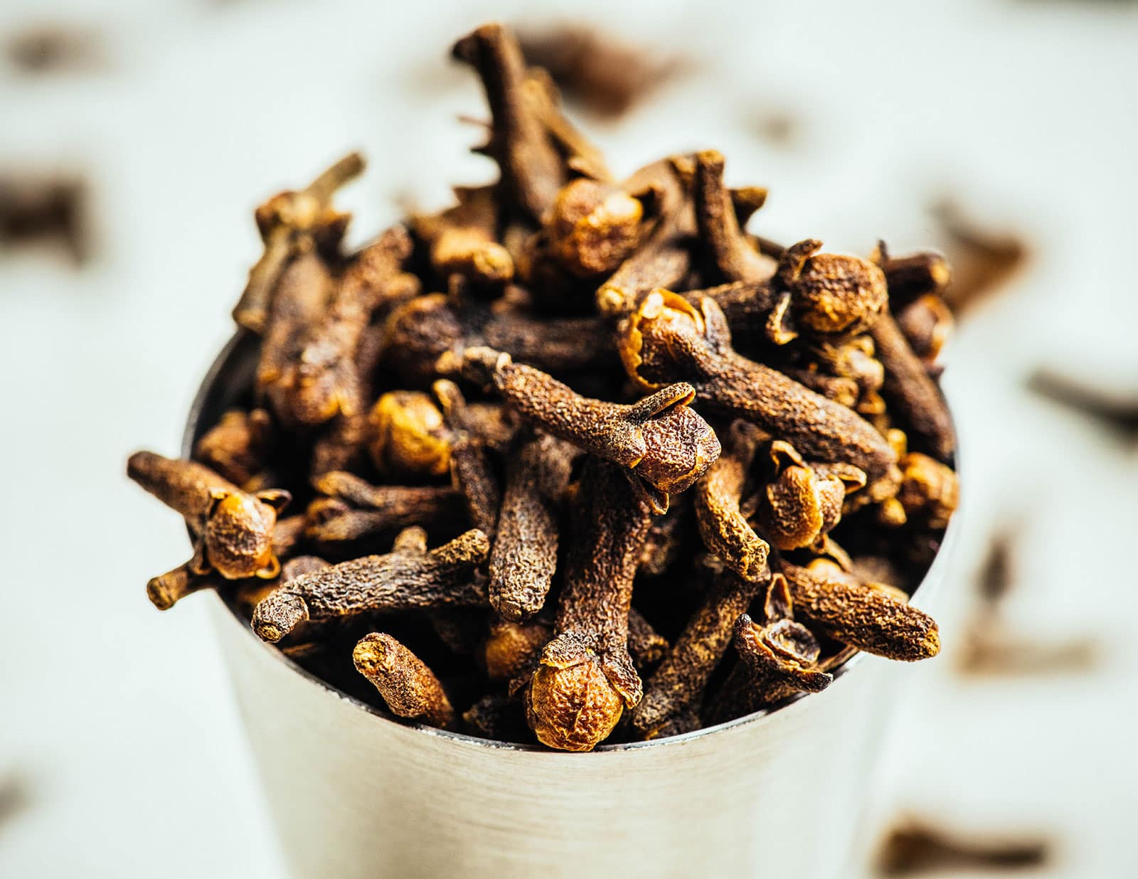 Cup full of cloves