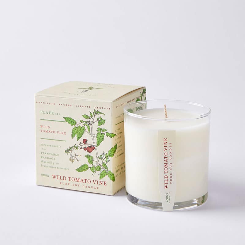 Plantable candle