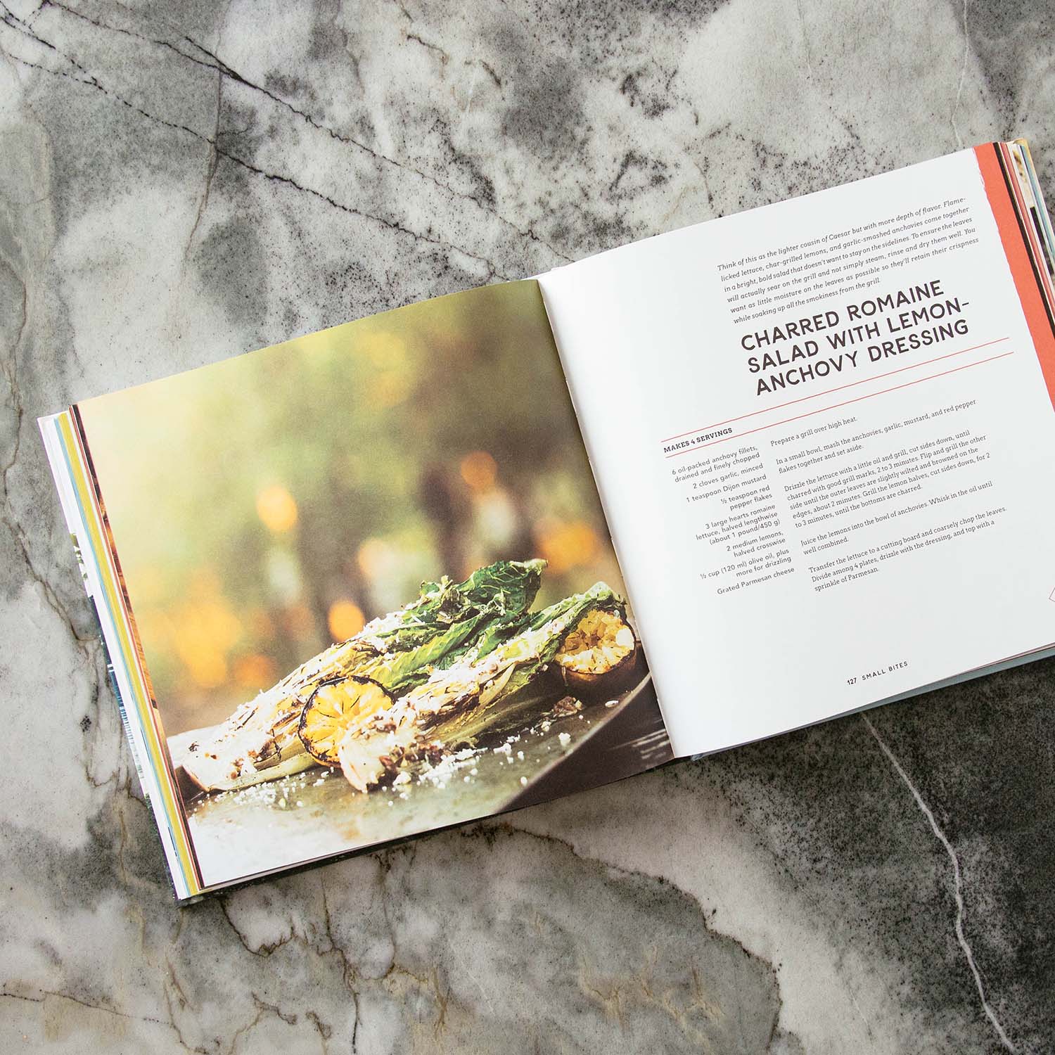 Recipe page inside The New Camp Cookbook