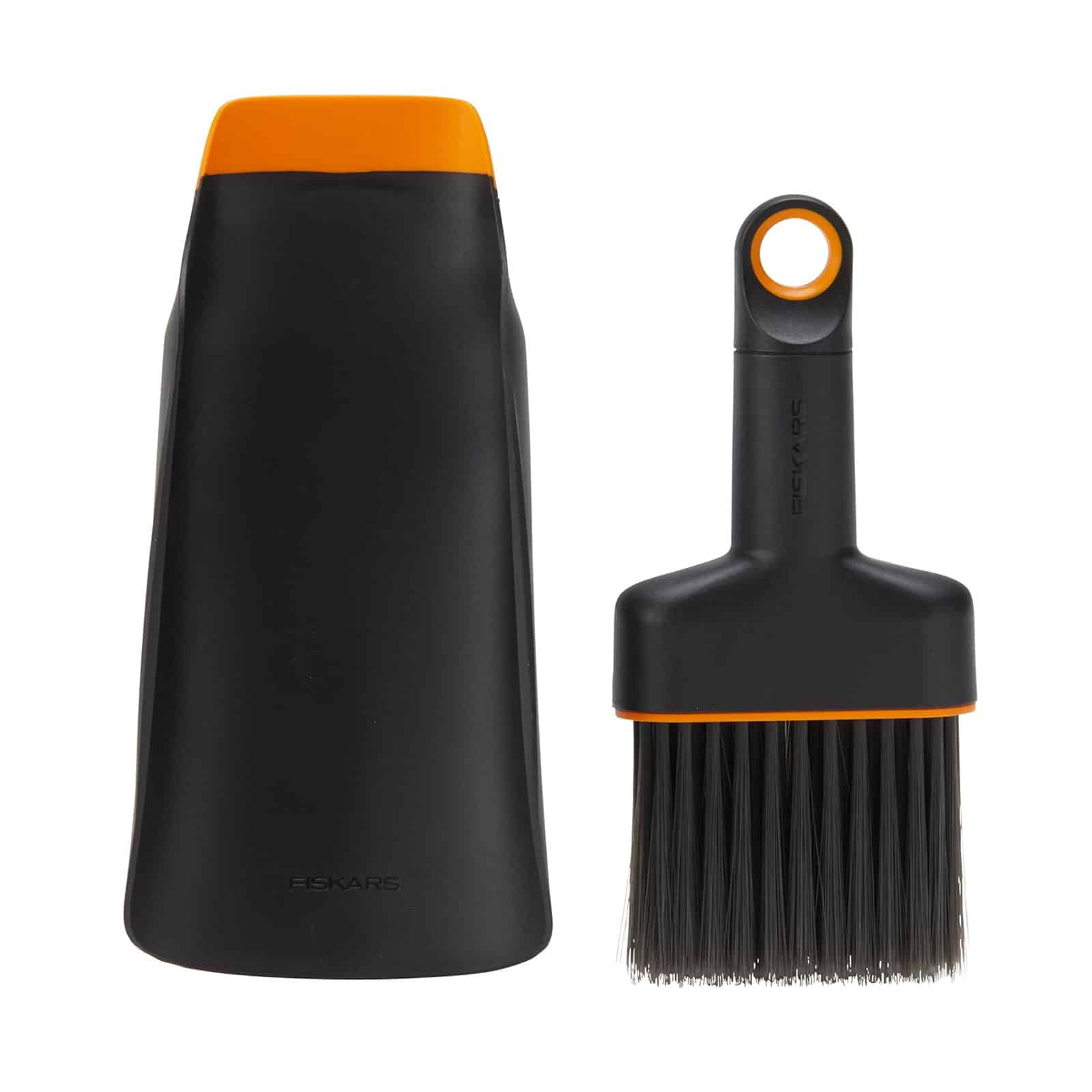 Fiskars soil scoop and brush set