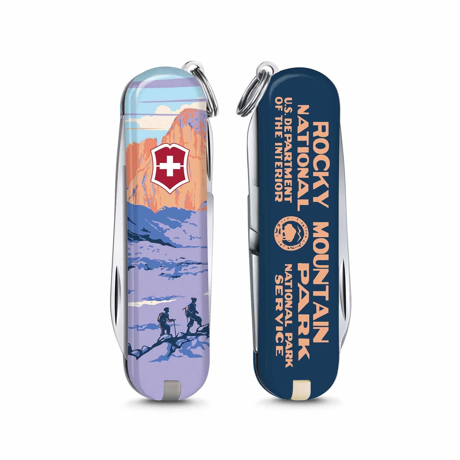 National park-themed Swiss army knife